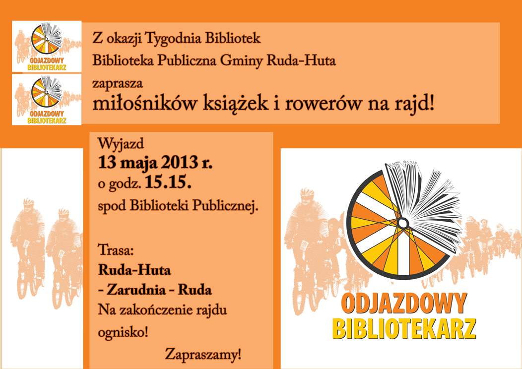 rajd rowerowy odjazdowy bibliotekarz