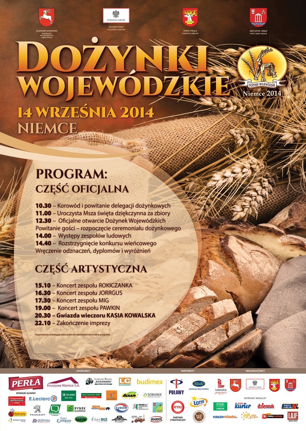 dozynki wojewodzkie 2014