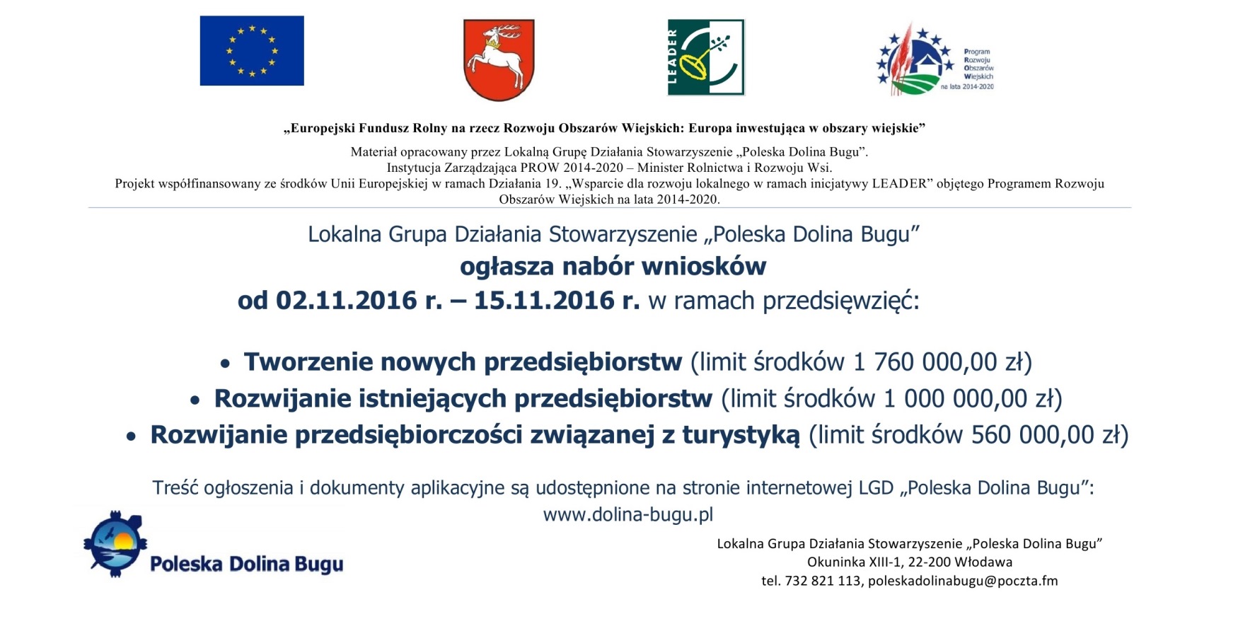 poleska dolina bugu nabor 2016