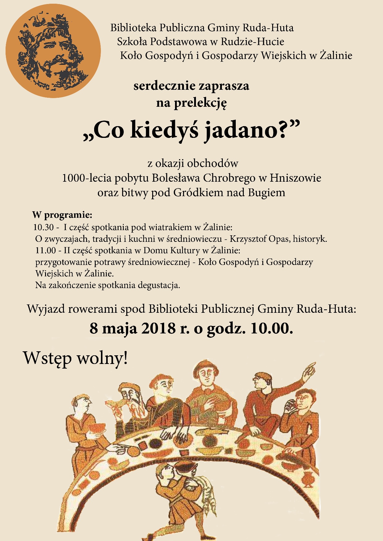 plakat co kiedys jadano 8 maja 2018