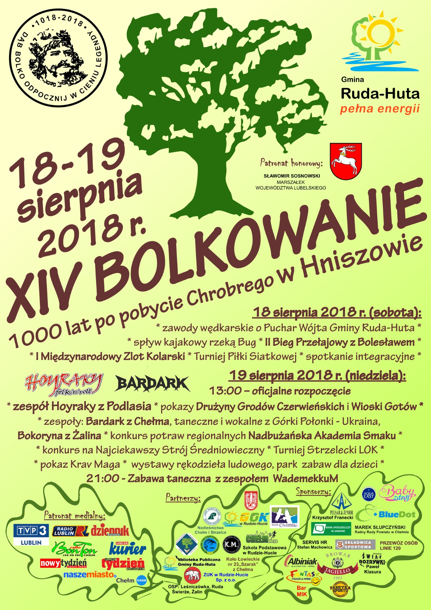 plakat XIV bolkowanie 2018